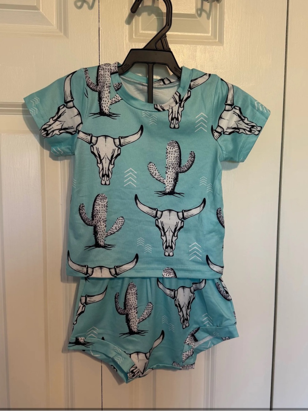 Boutique western outfit size 6-9 months
